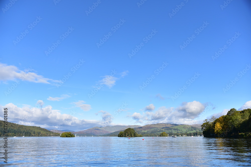 lake in the summer