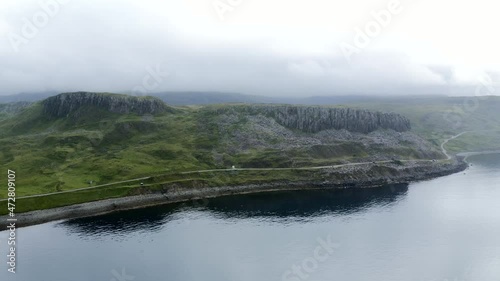 Duntulm Coast Line in Isle of Skye, Scotland