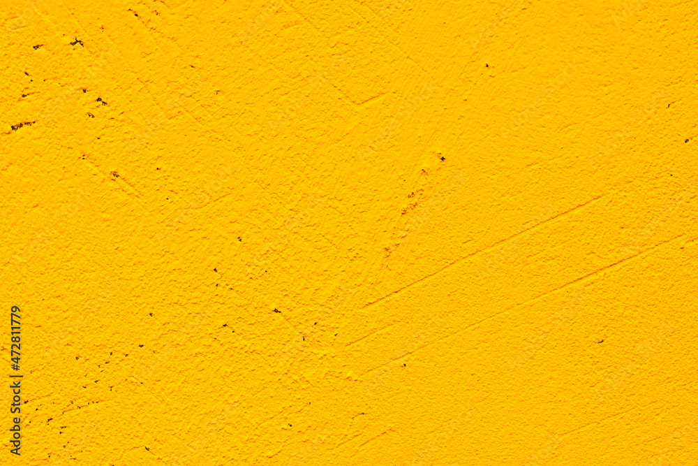 Yellow grunge background. Old plastered wall Yellow grunge background. Old plastered wall