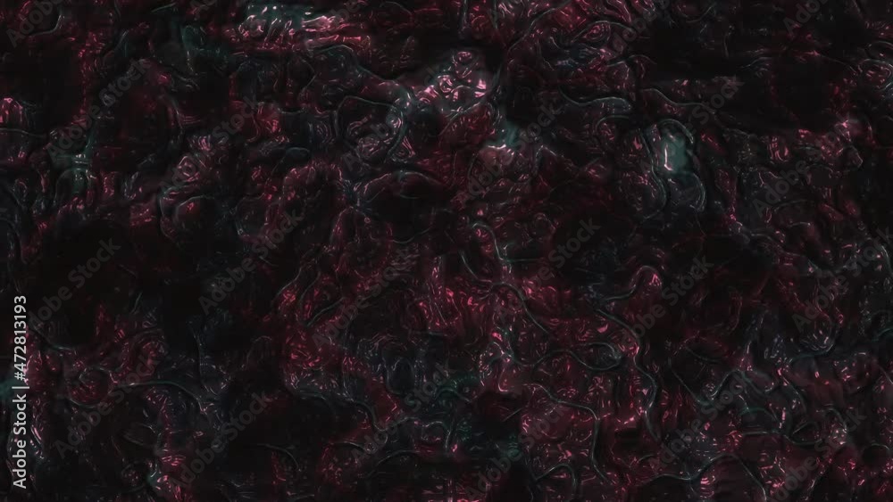 Seamless looping fast flowing dark red creepy threads. Animated horror background. Seamless looping fast flowing dark red creepy threads. Animated horror background.