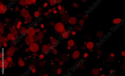 Background template bokeh with light reflections