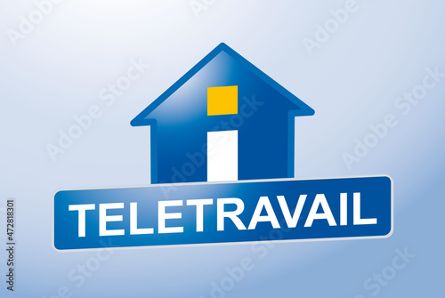 PANNEAU INFO TELETRAVAIL