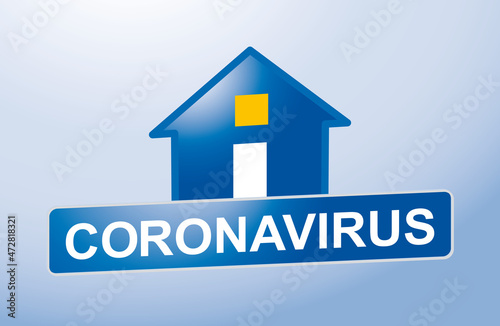 PANNEAU INFO CORONAVIRUS