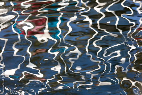 Smooth water as an abstract background.