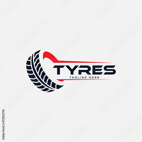 Tire Logo Images  Template, vector illustration