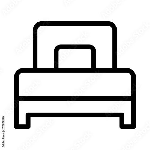 single bed icon