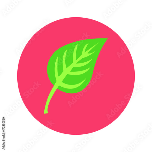Leaf Vector icon which is suitable for commercial work and easily modify or edit it

