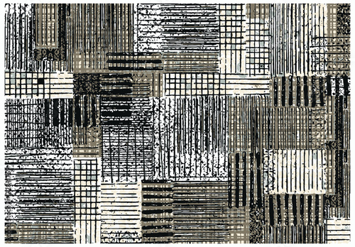 modern geometric rug pattern design american doodle art seamless pattern design 