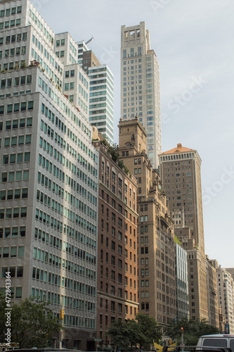 New York City street photo with buildings during clear day © Erol