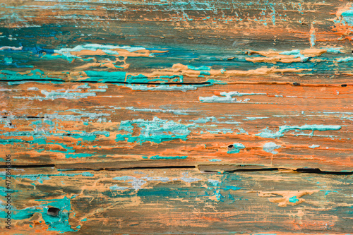 old painted wood background