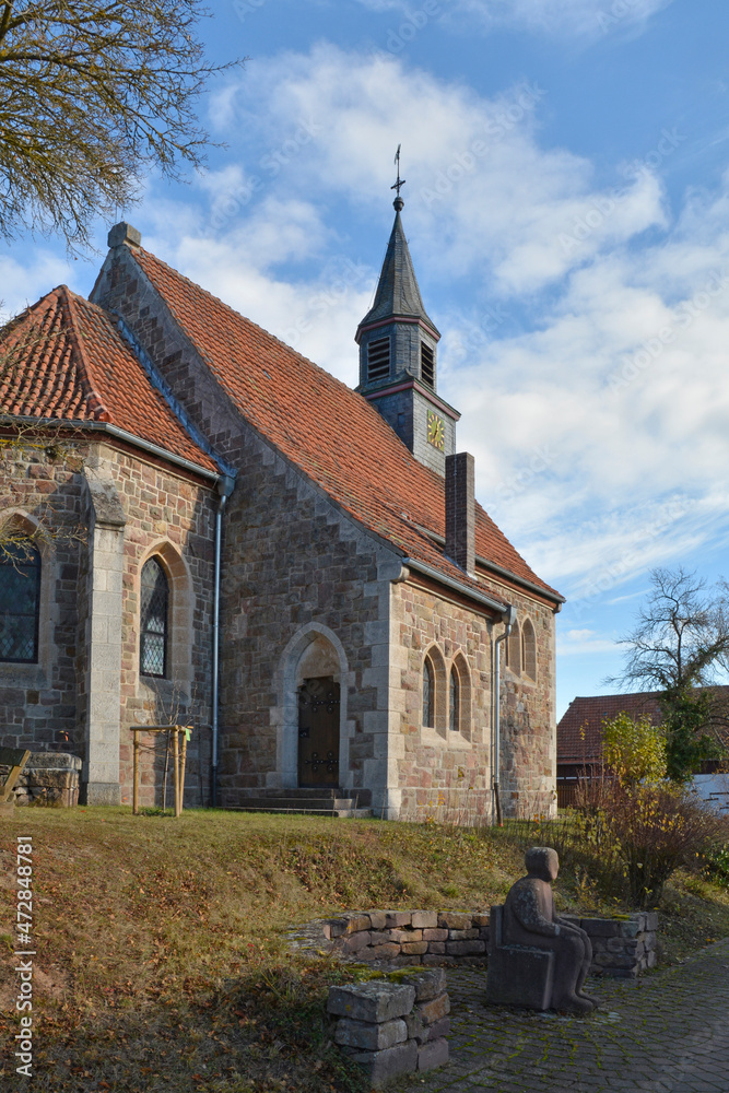 nieder-werbe, evangelische kirche