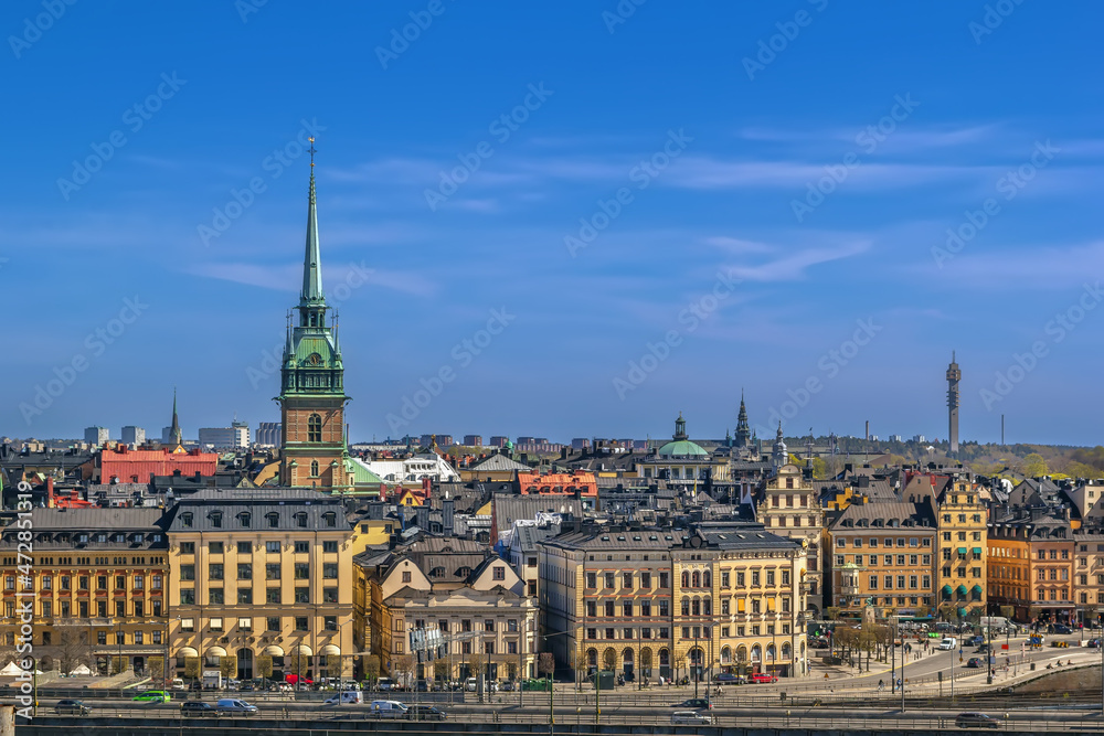 View of Gamla Stan, Stockholm, Sweden