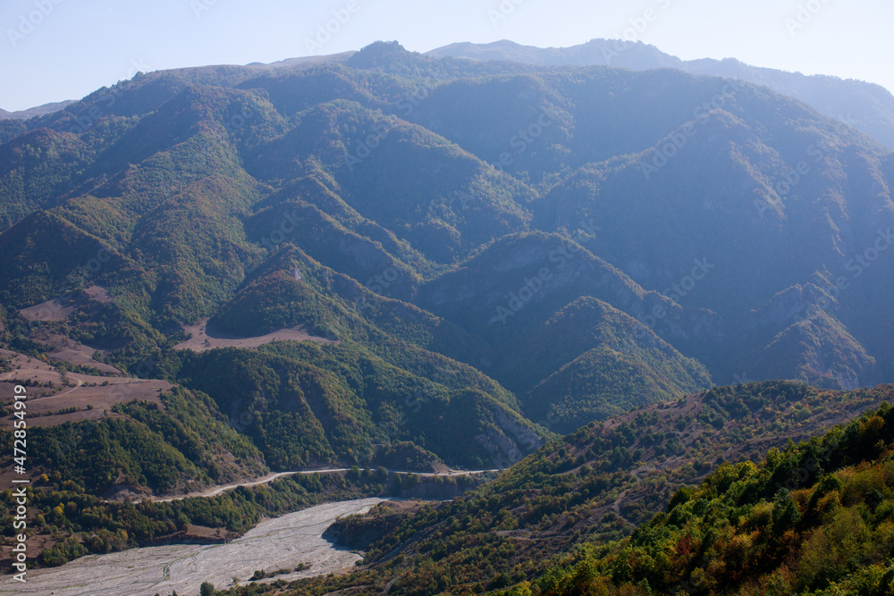 Fototapeta premium Beautiful scenic photos of nature in Azerbaijan