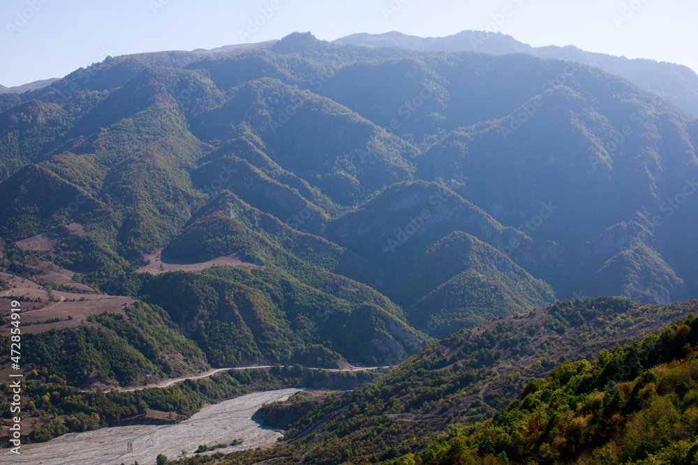 Beautiful scenic photos of nature in Azerbaijan