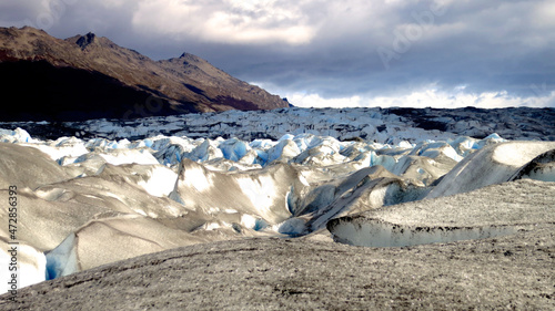 View of Viedma Glacier in Patagonia Chile