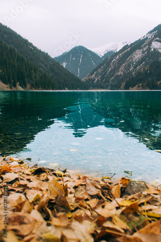 Lake Kolsay in late autumn