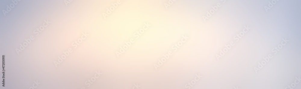 Blur empty banner pastel creamy color. Light delicate simple background. - obrazy, fototapety, plakaty 