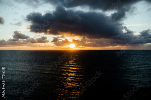 Helgoland, Sonnenuntergang