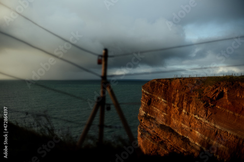 Helgoland, Felswand