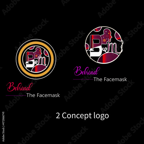 facemask logo design