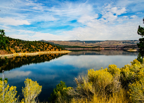 USA, Utah, Flaming Gorge Reservoir
