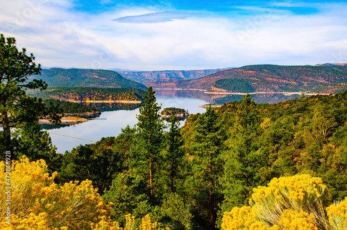 USA  Utah  Flaming Gorge Reservoir