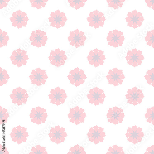 Wallpaper Mural Seamless pattern in minimalists style. Modern decorative texture. Graphic design element for scrapbook, textile, wallpaper, web. Vector illustration. Torontodigital.ca