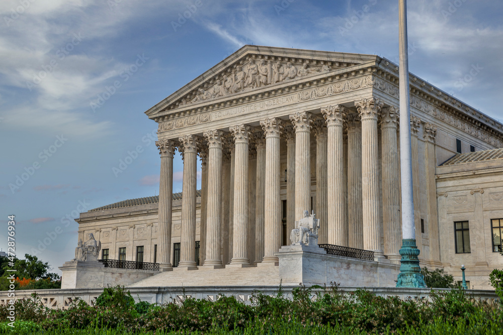 USA, District of Columbia, Washington. US Supreme Court Building USA, District of Columbia, Washington. US Supreme Court Building
