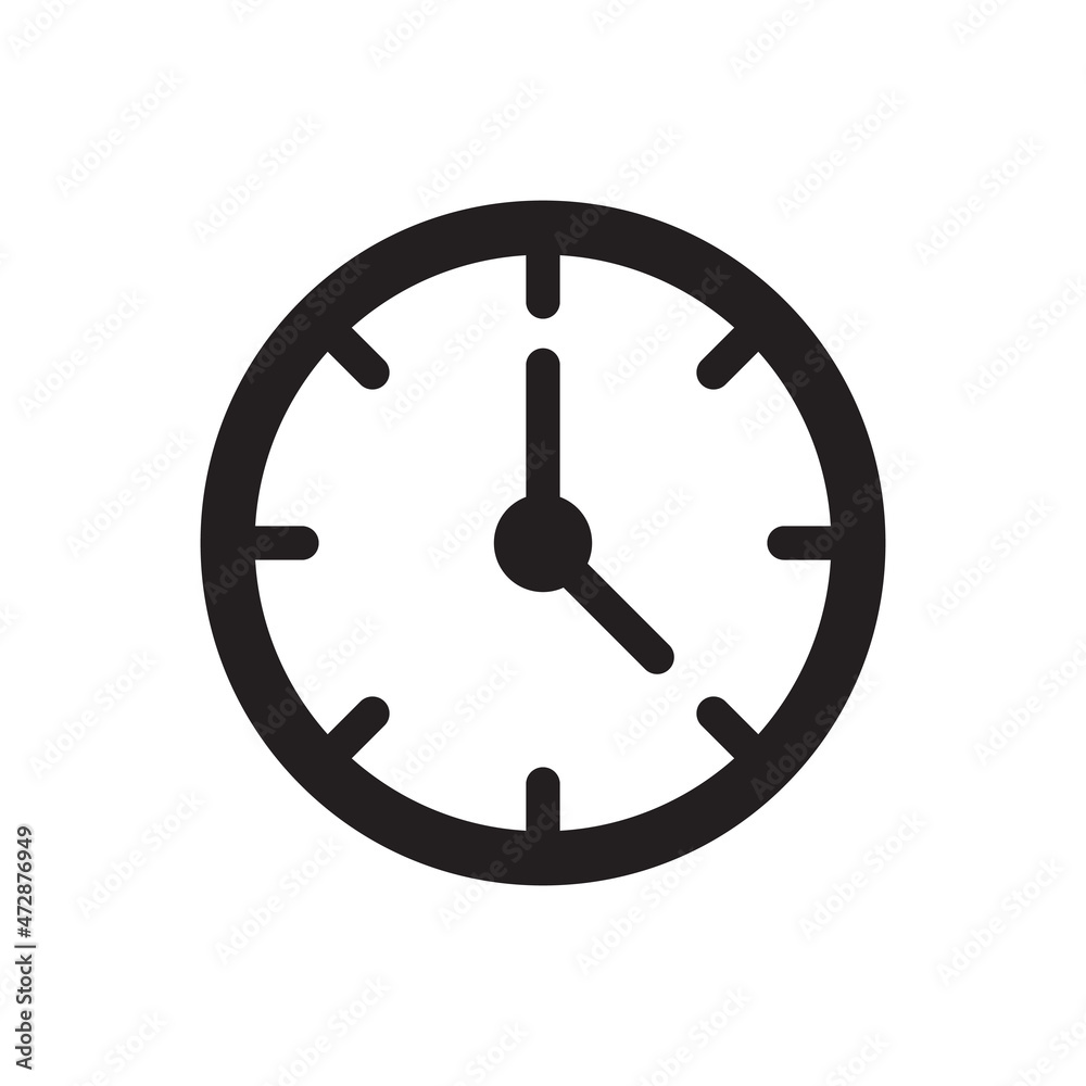 Time icon - Clock icon Time icon - Clock icon