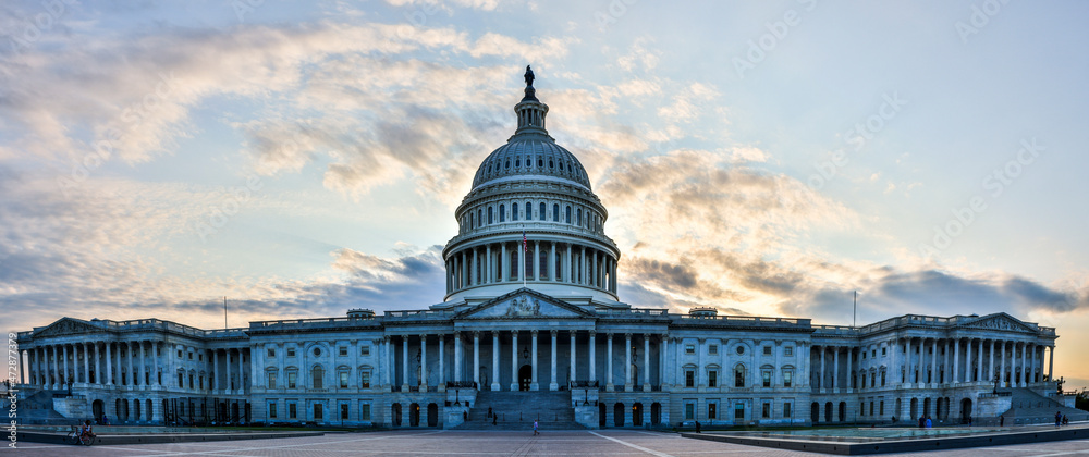 Fototapeta premium USA, District of Columbia, Washington. US Capitol