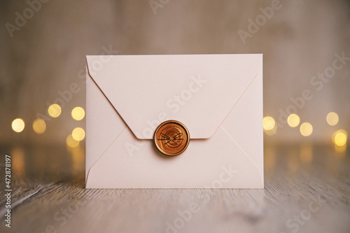envelope with seal