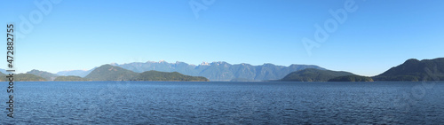 Howe Sound panorama photo