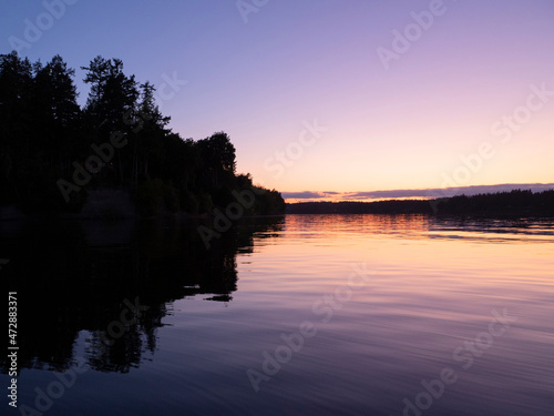 Usa, Washington State, Harstine Island at sunset © Danita Delimont