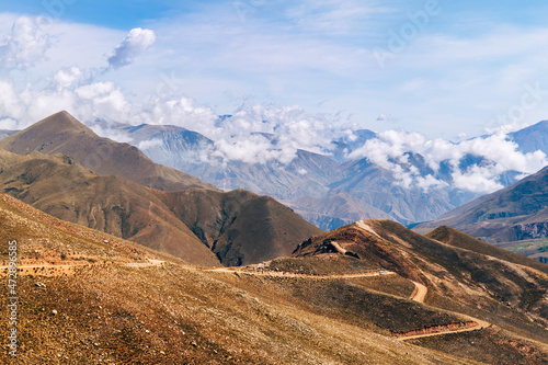 landscape in the caucasus