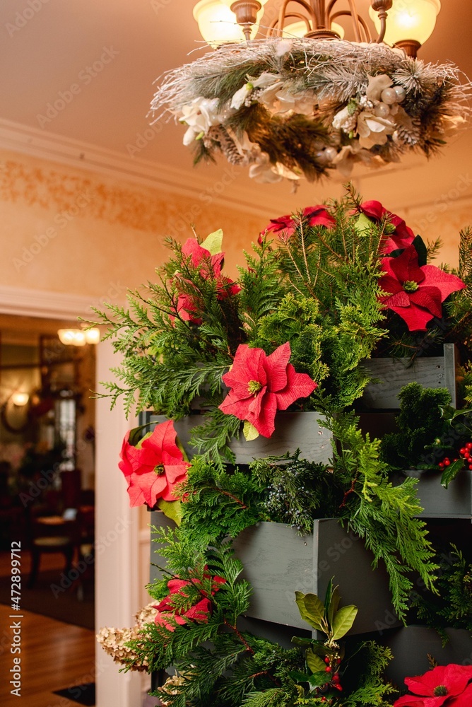 Naklejka premium Holidays at High Field Hall Cape Cod, MA