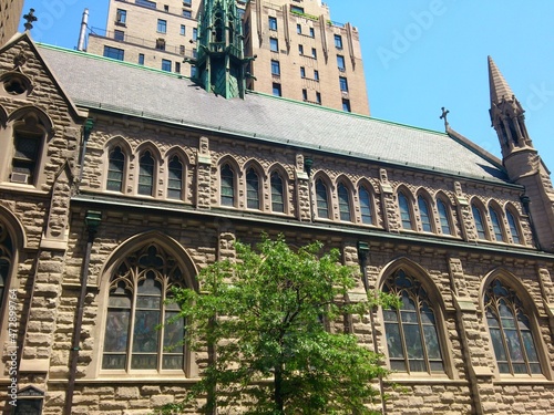 facade of the building