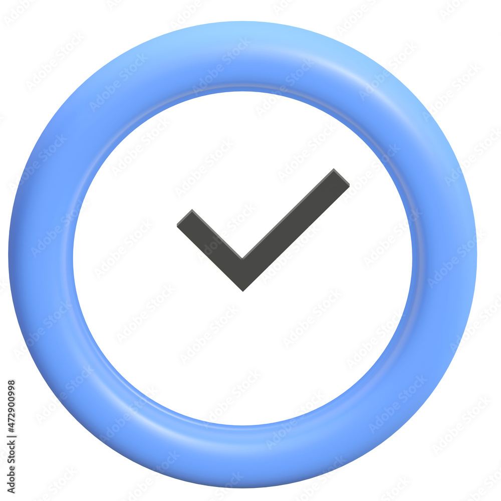 time clock symbol icon isolated 3d rendered illustration time clock symbol icon isolated 3d rendered illustration