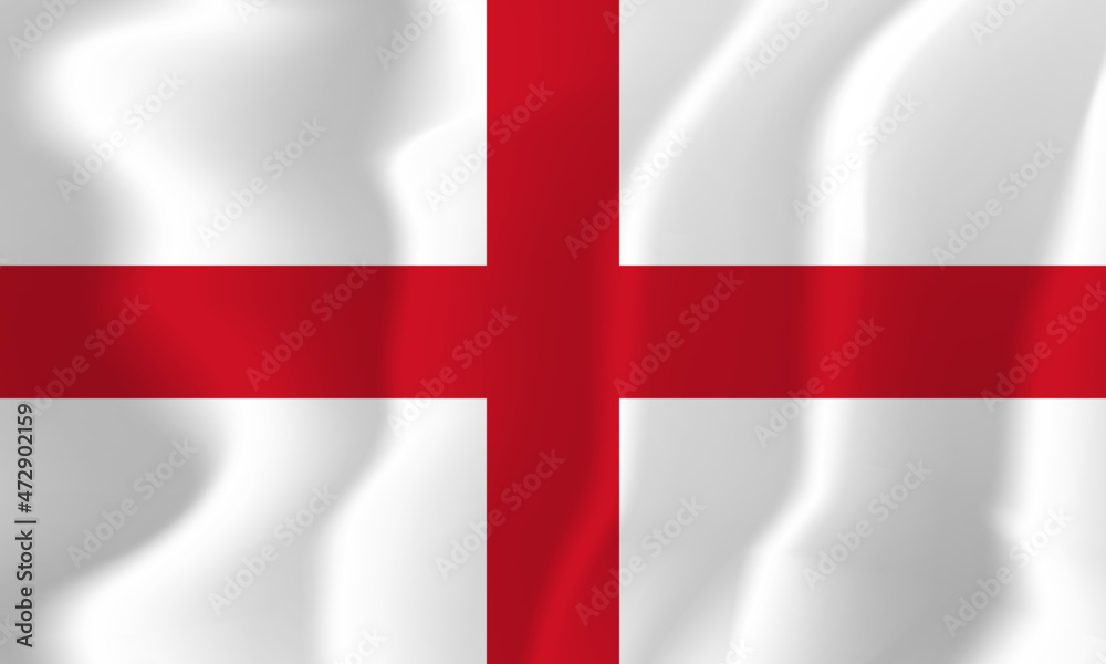 England national flag soft waving background illustration England national flag soft waving background illustration