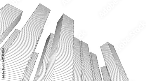 City concept sketch 