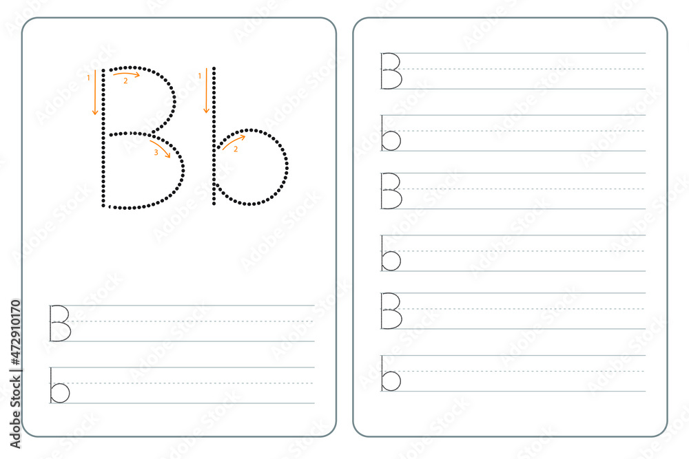 B, child, education, letter, writing, vector, alphabet, handwriting, english, tracing, language, preschool, school, kindergarten, activity, word, worksheet, learn, practice, student, sheet, guide, lit B, child, education, letter, writing, vector, alphabet, handwriting, english, tracing, language, preschool, school, kindergarten, activity, word, worksheet, learn, practice, student, sheet, guide, lit