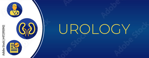 Urology Banner Illustration Background Design