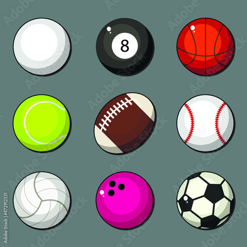 sport balls set
