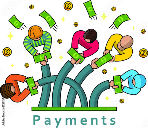 person with a lot of money