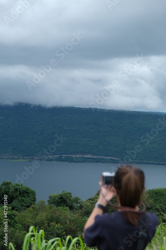 tourist attraction His name is Khao Yai Thiang in Thailand.