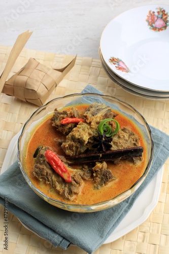 Beef Curry or Gulai Sapi