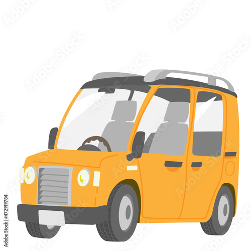 トールワゴンタイプの自動車