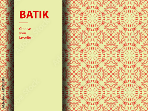 batik pattern traditional indonesia motif java culture backdrop background wallpaper geometry color seamless template paper fashion creative vintage design texture fabric artistic asian shape ethnic