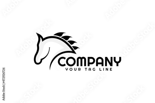 Horse Logo Template