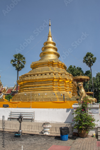 Within Wat Phra That Si Chom Thong is a Buddhist temple in Chiang Mai province northern of Thailand.