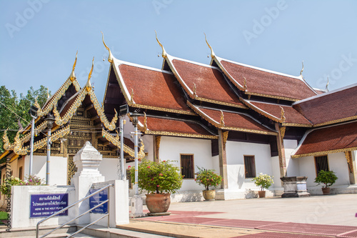 Within Wat Phra That Si Chom Thong is a Buddhist temple in Chiang Mai province northern of Thailand.